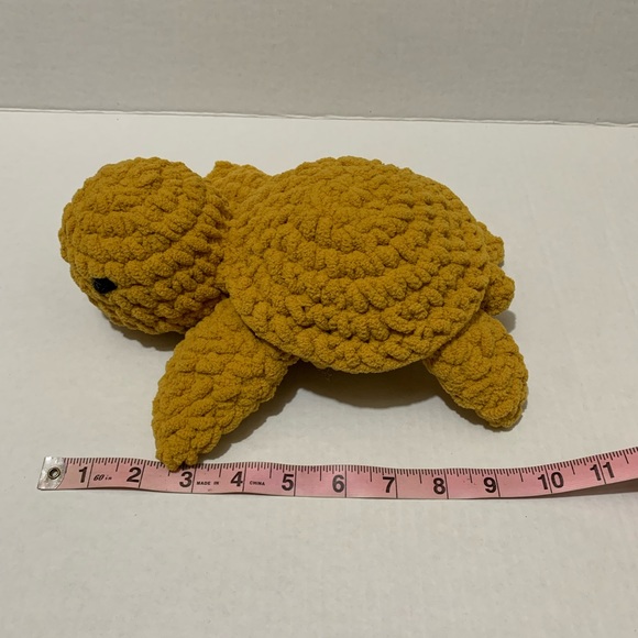 Sea Turtle Crocheted Stuffed Sea Turtle Handmade - Picture 12 of 15